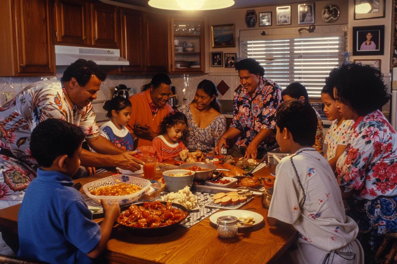 La famille nombreuse : organisation et vie quotidienne