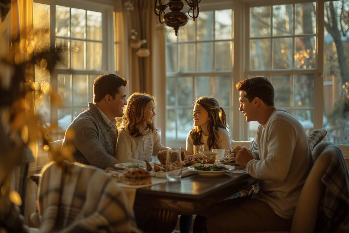 L'importance des repas en famille : impacts sur l'éducation